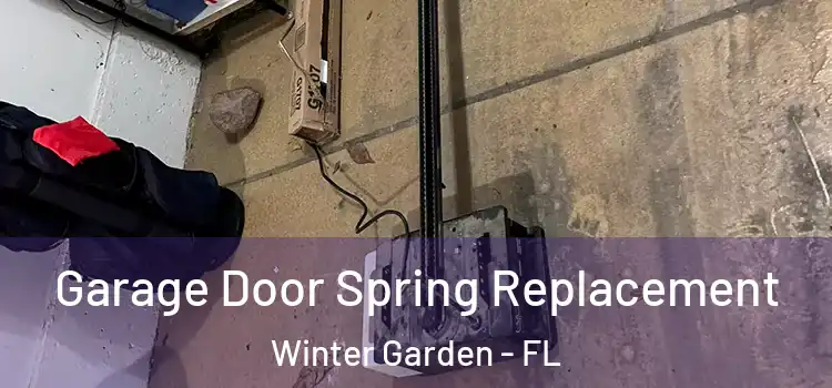  Garage Door Spring Replacement Winter Garden - FL