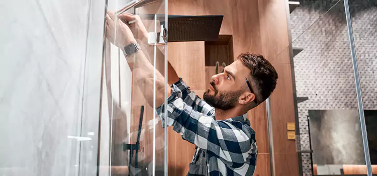 Replace Shower Doors with Frameless Winter Garden