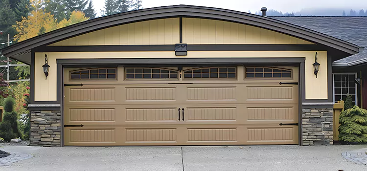 Residential Vinyl Roll Up Doors Winter Garden